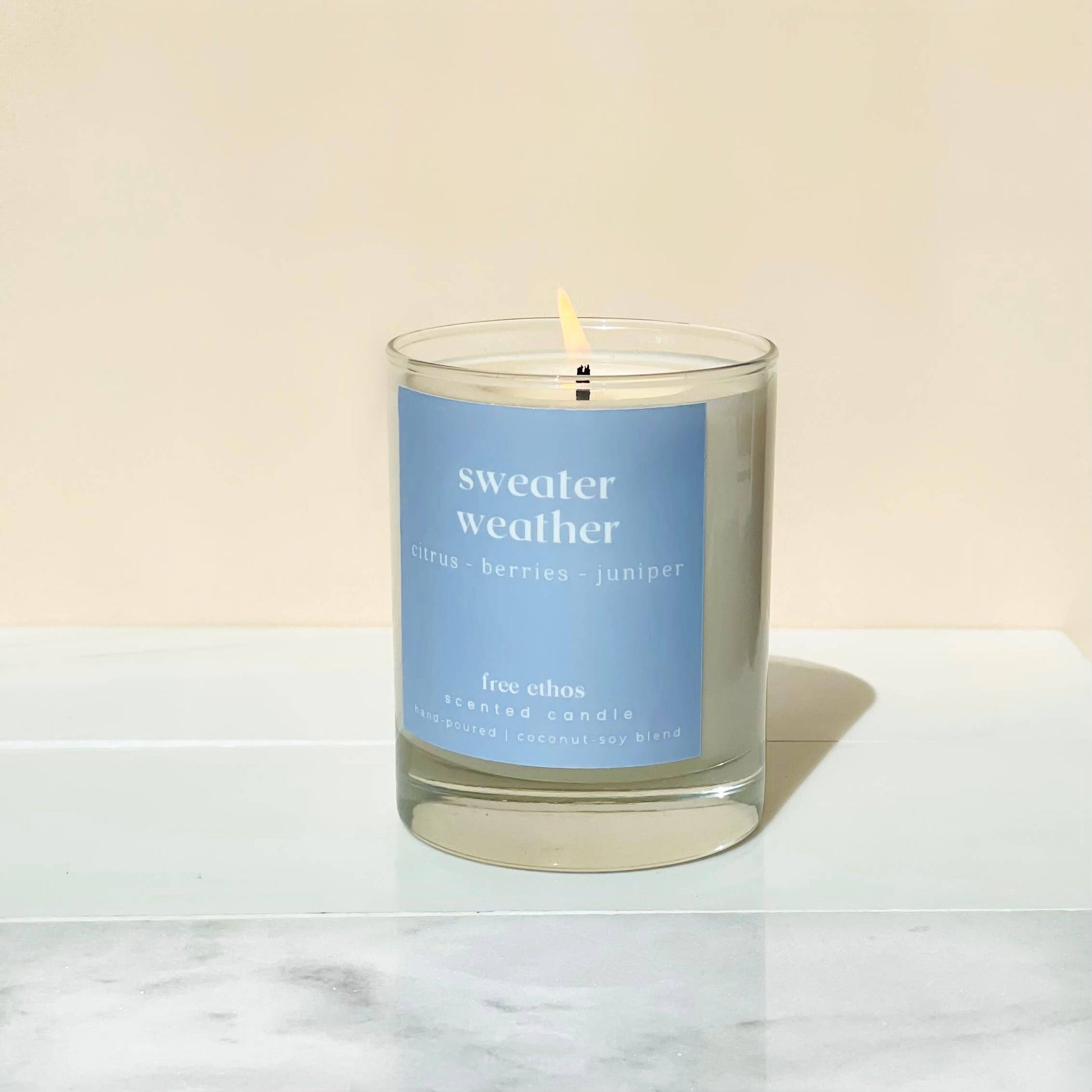 Free Ethos Sweater Weather Citrus Berries Juniper Andle