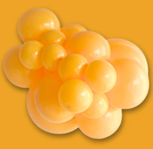 Goldenrod 12-inch Latex Balloon