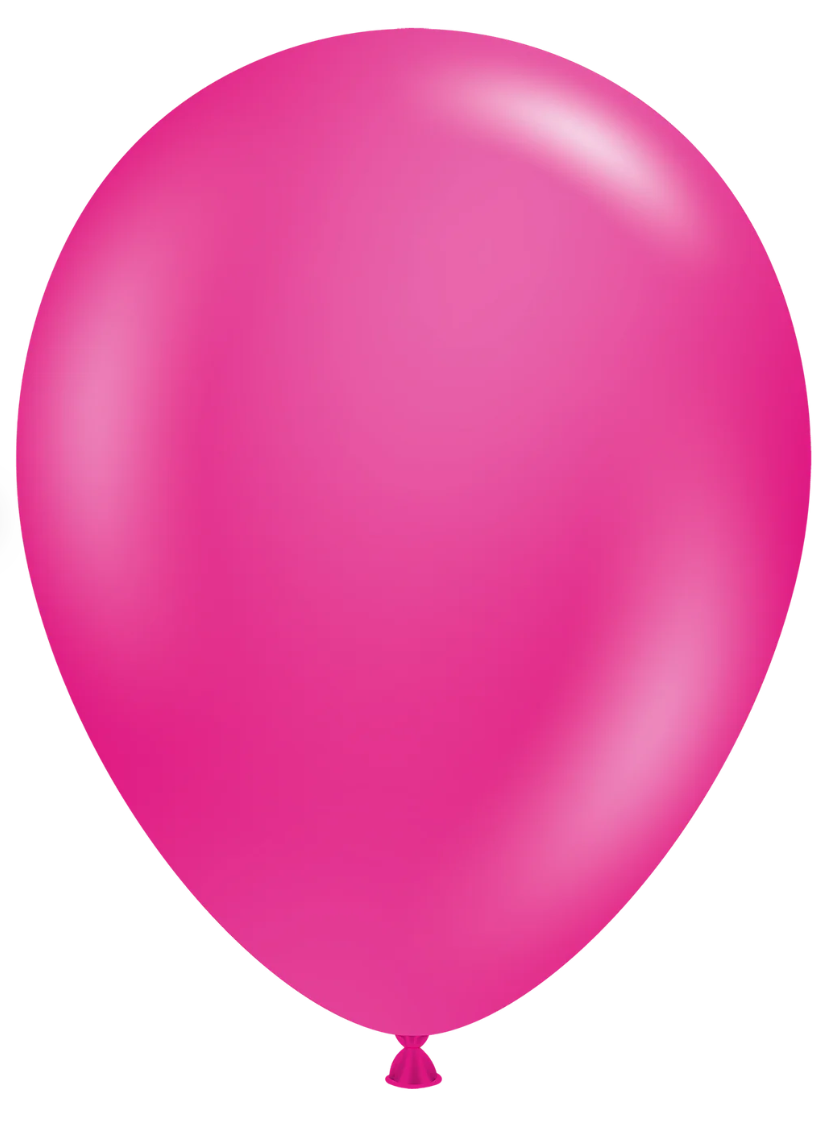 Hot Pink 12-inch Latex Balloon