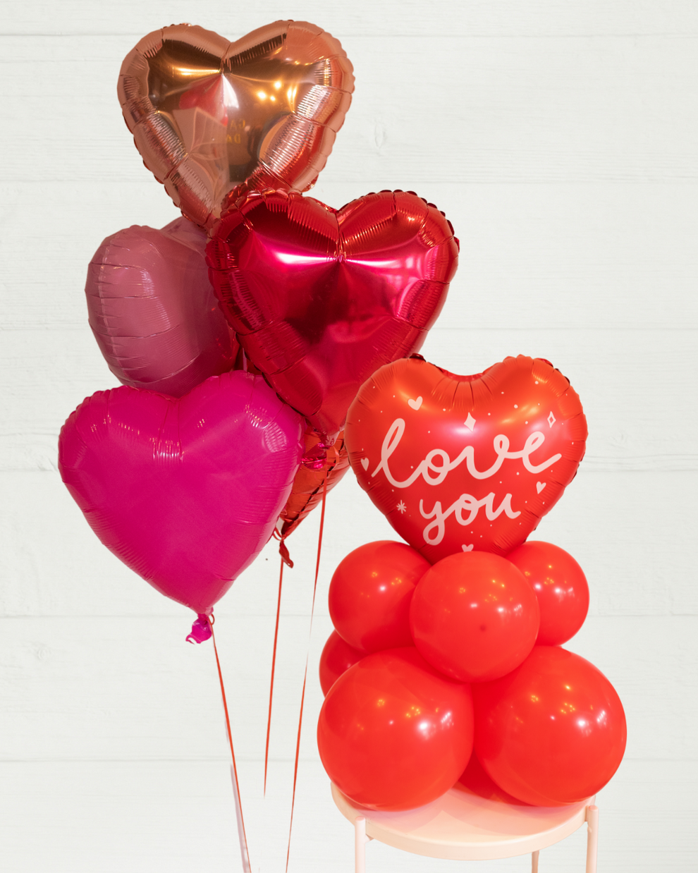 Love You Balloon Stack Package – Party Geenius