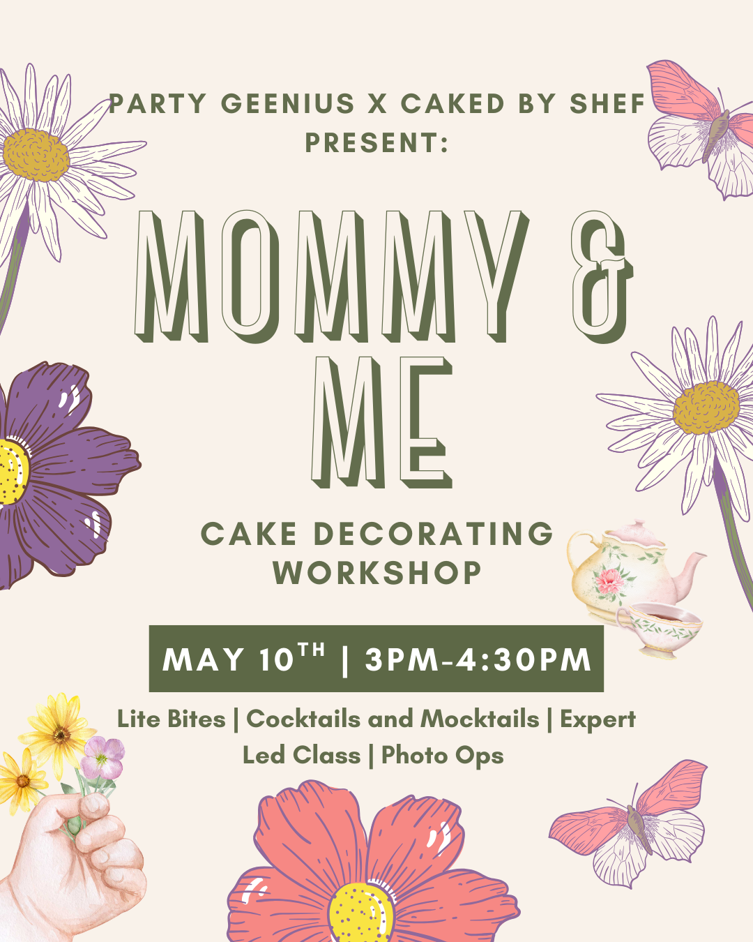 Upcoming Workshops + Classes – Party Geenius