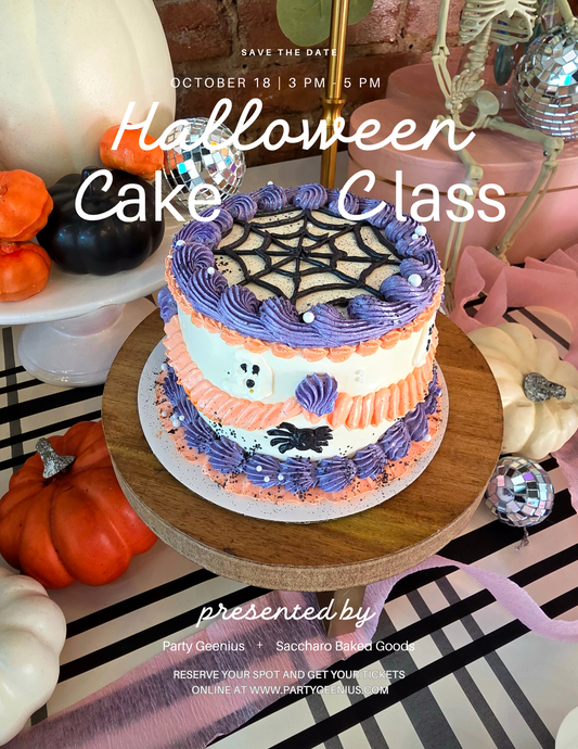 Boo-tiful Bakes: Halloween Cake Class