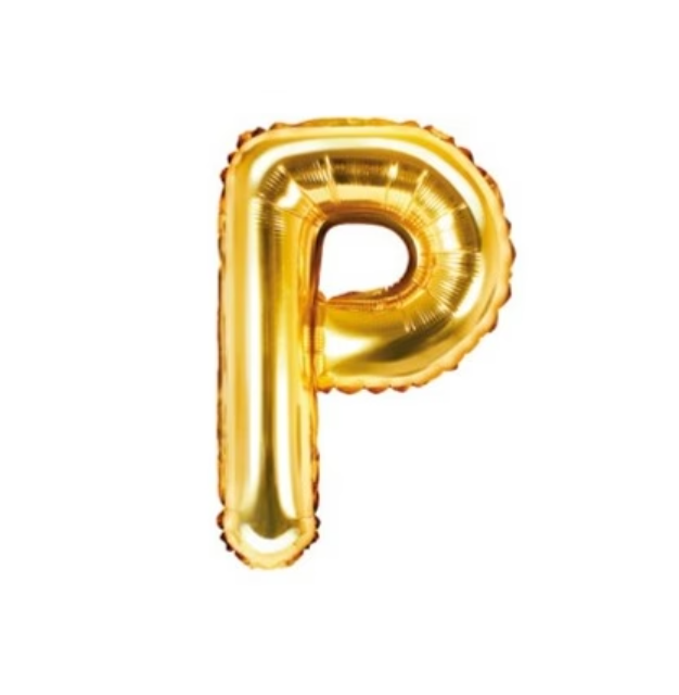 Gold Foil Letters (A to Z) - 16 in.