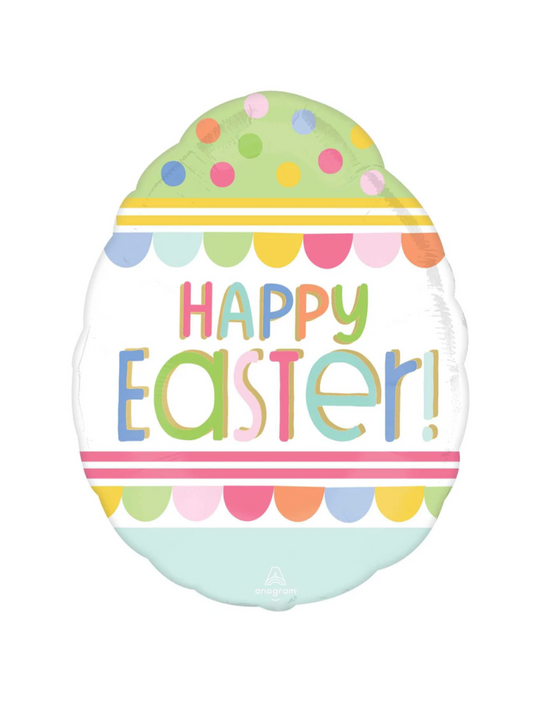 Easter Egg Foil Balloon 25"