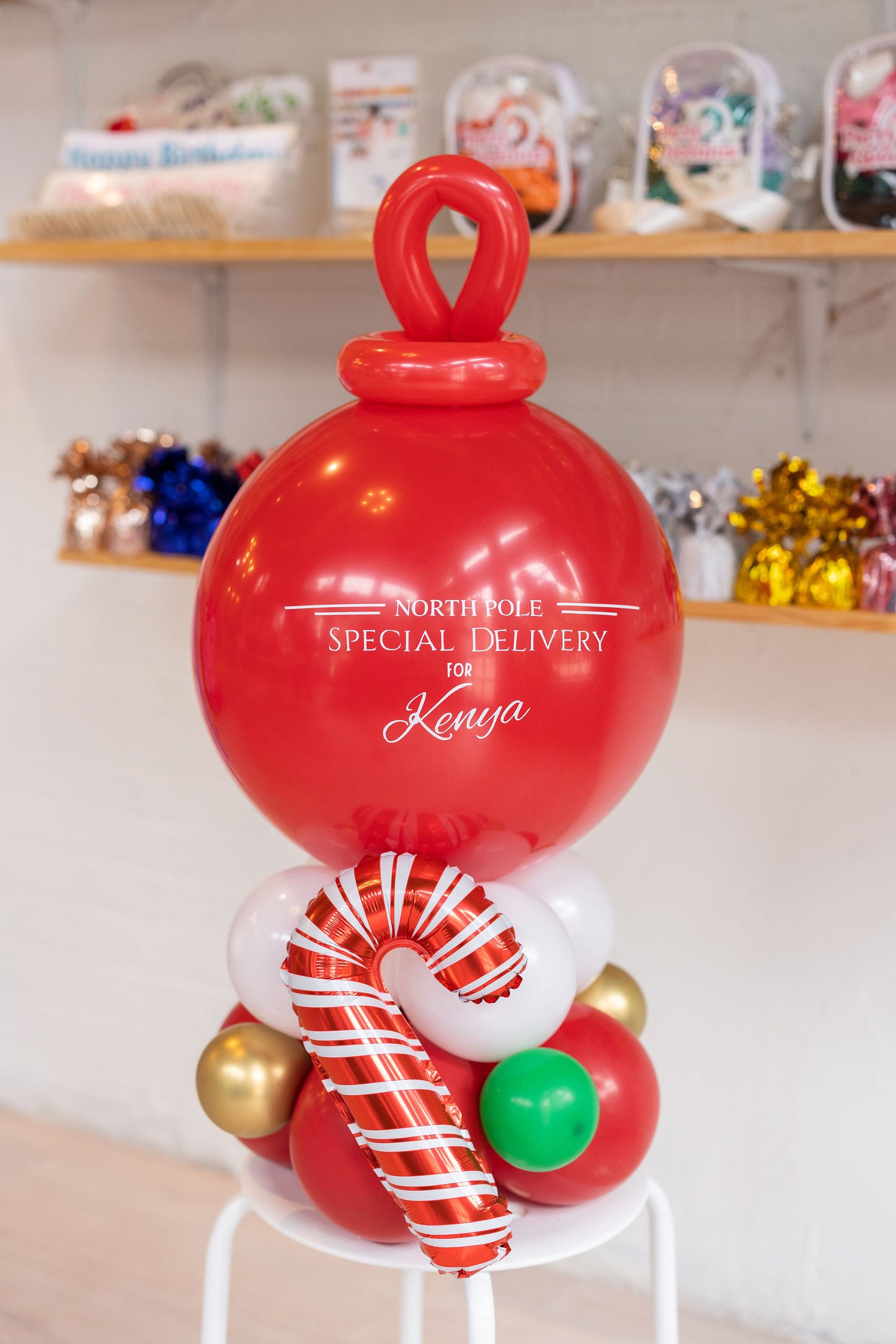 The Special Delivery Ornament Stack