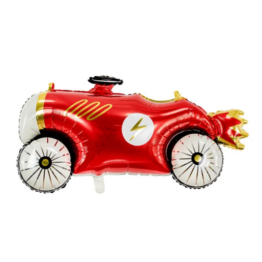Red Race Car Jumbo Foil Balloon