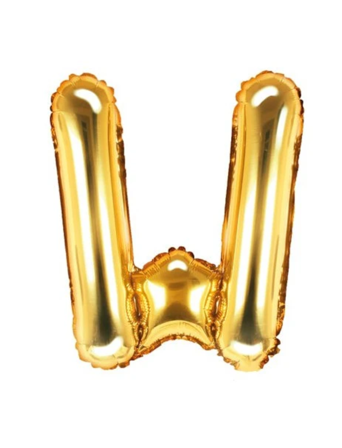 Gold Foil Letters (A to Z) - 16 in.