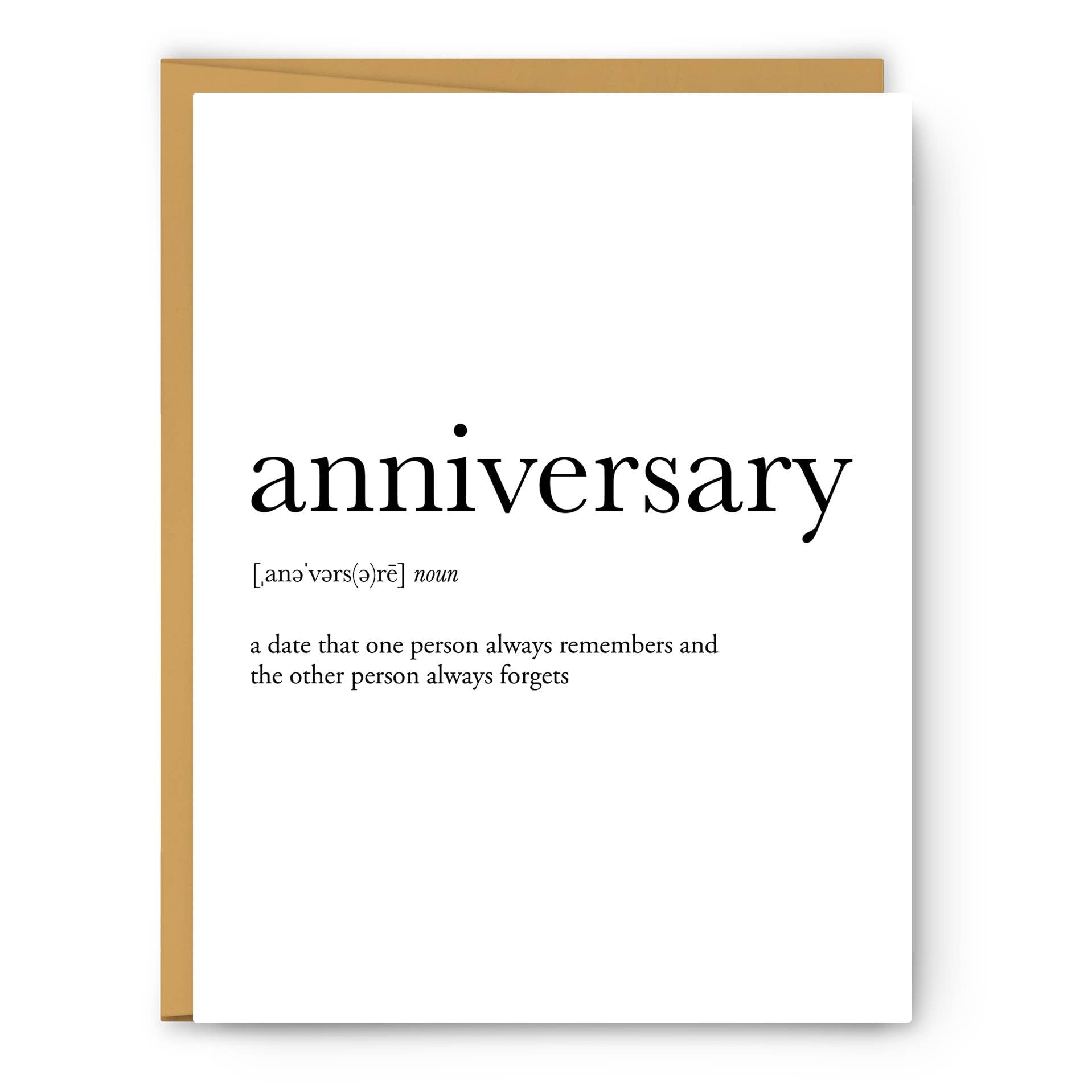 Anniversary Definition - Wedding & Anniversary Card - PaperGeenius