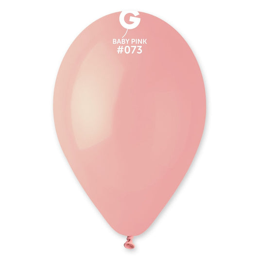 Baby Pink 12" Latex Balloon #73 - PaperGeenius