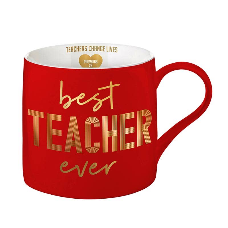 Best Teacher Ever Mug - PaperGeenius