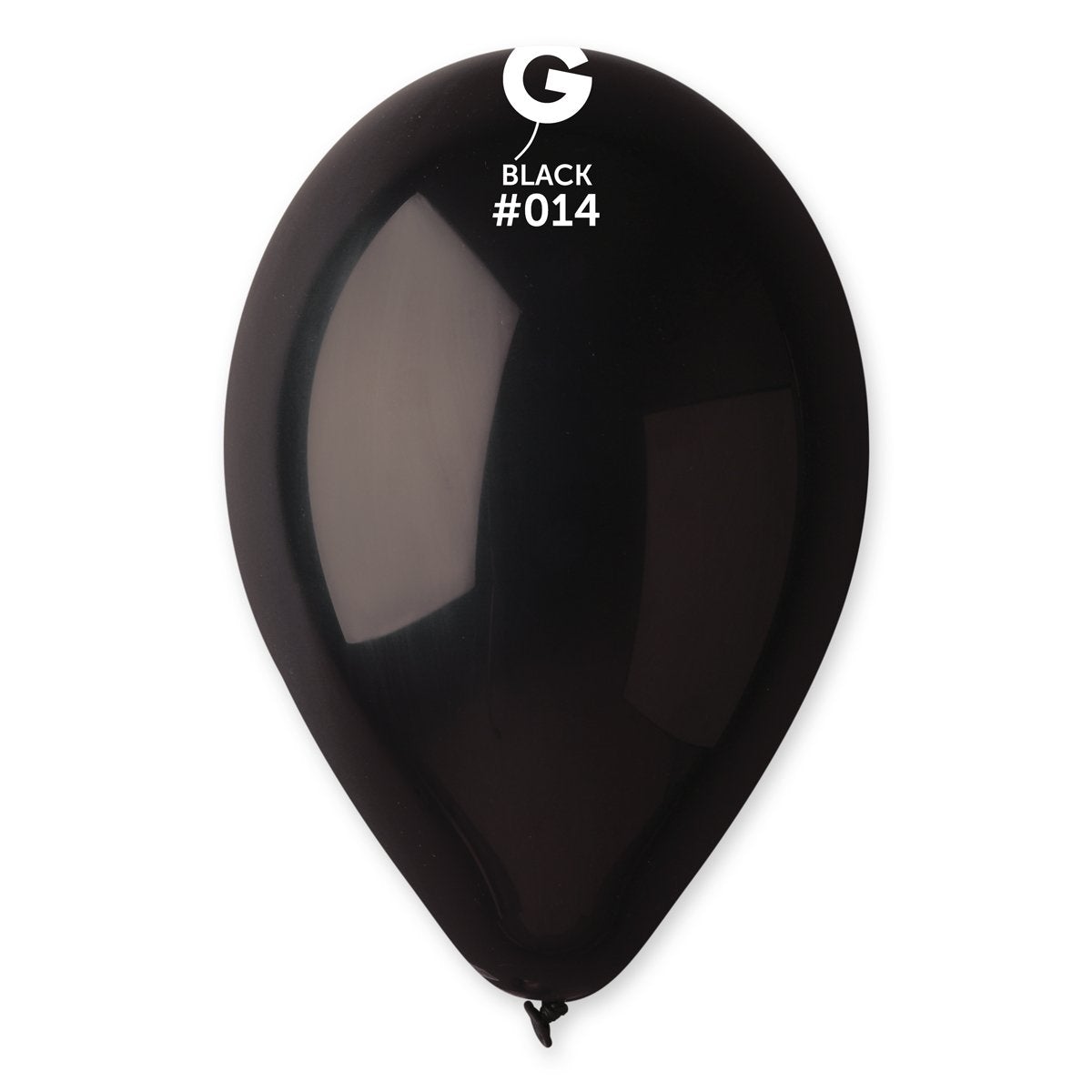 Black Latex Balloon #014 - PaperGeenius