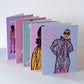 Boxed Set 5 Fashion Illustration Cards - PaperGeenius