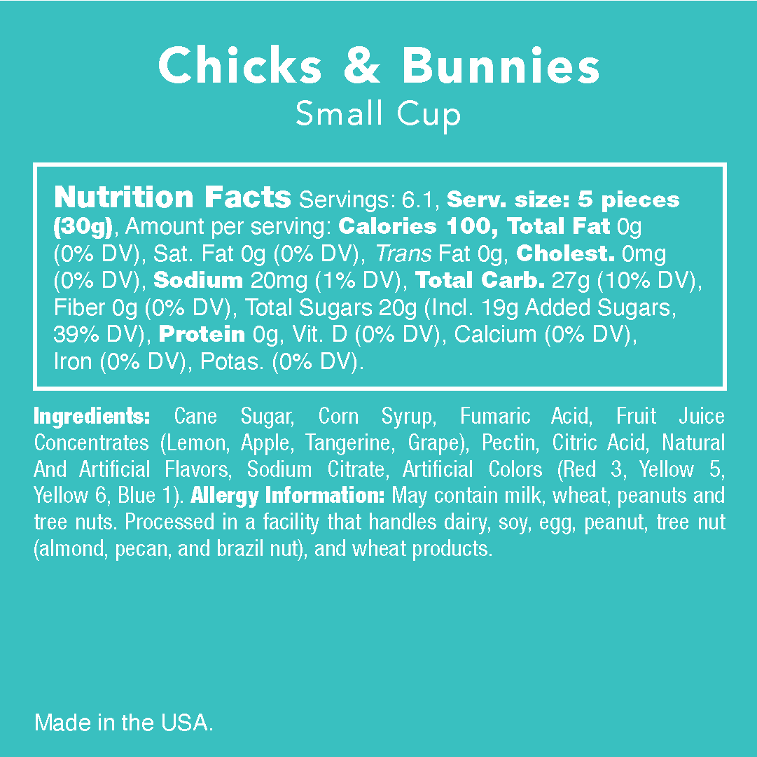 Chicks & Bunnies Easter Jellies - PaperGeenius