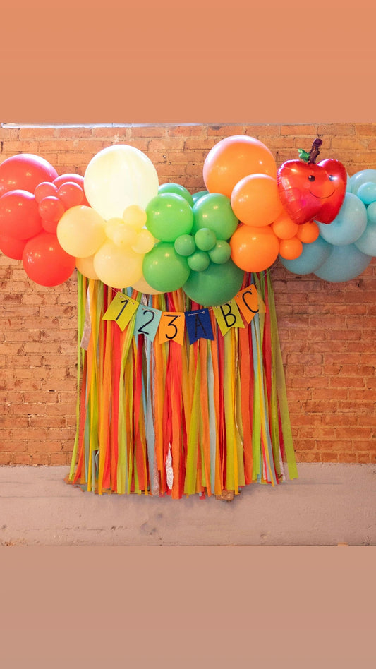 Class Is Back In Session Grab & Go Balloon Garland - PaperGeenius