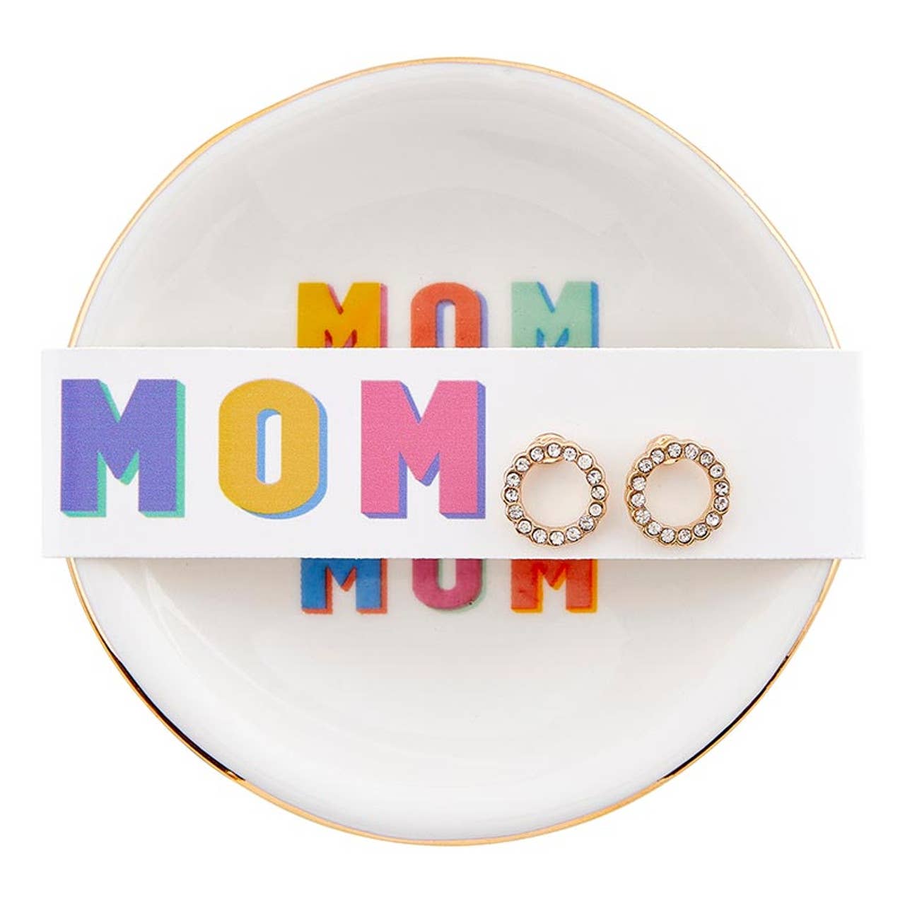 Earring + Tray Set- MomMomMom - PaperGeenius