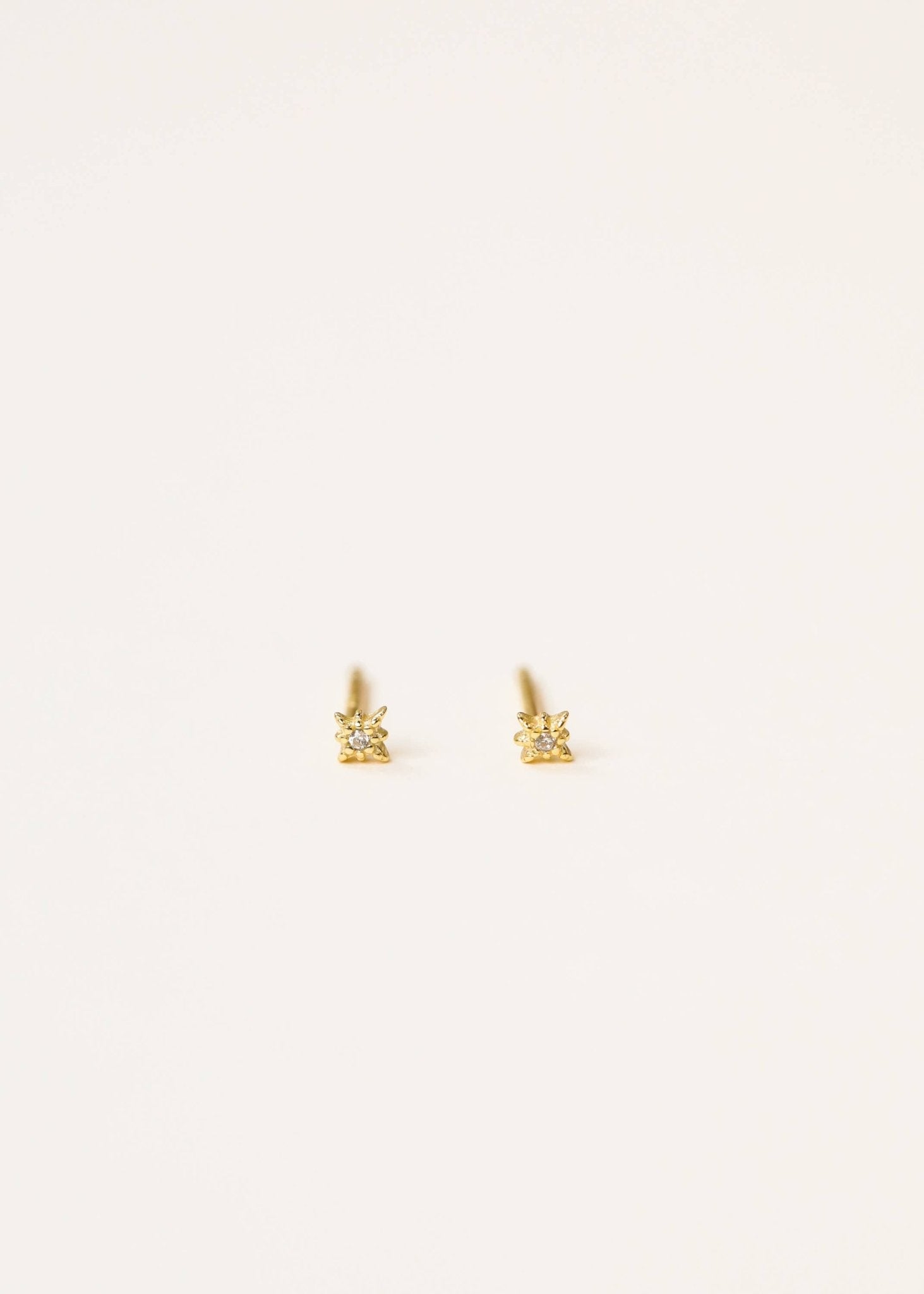 Earrings - Tiny Stud - Star - PaperGeenius