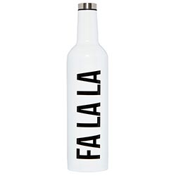Falala Wine Bottle - PaperGeenius