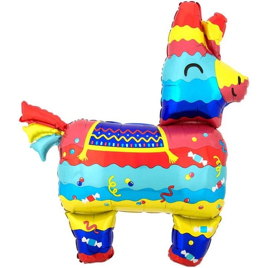 Fiesta Pinata Foil Balloon 33" - PaperGeenius