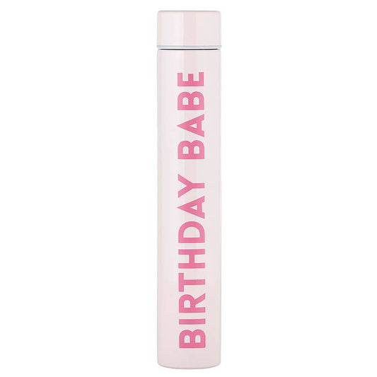 Flask Bottle - Birthday Babe - PaperGeenius