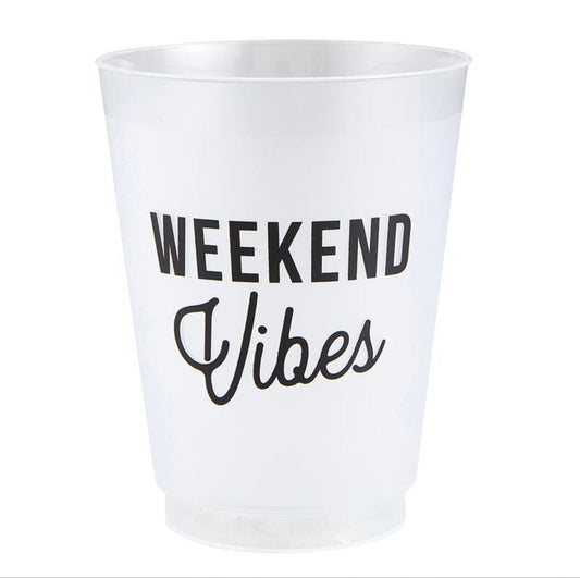 Frost Cup - Weekend Vibes - PaperGeenius