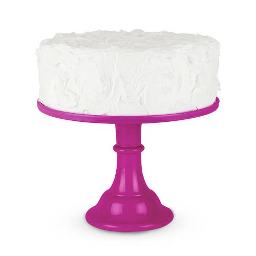 Fuchsia Melamine Cakestand - PaperGeenius