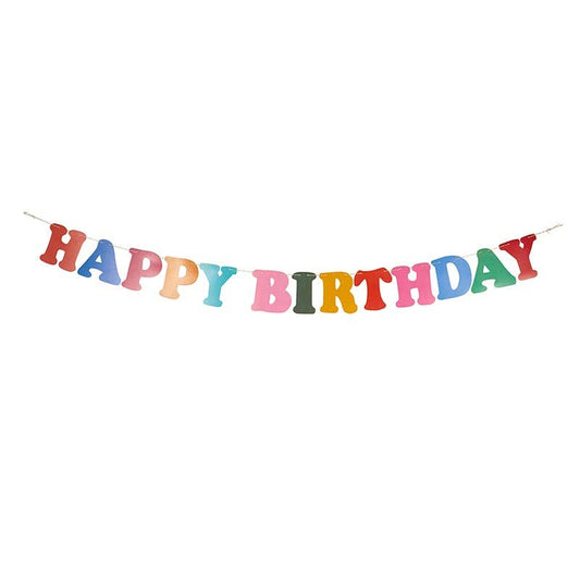 Garland - Happy Birthday - PaperGeenius