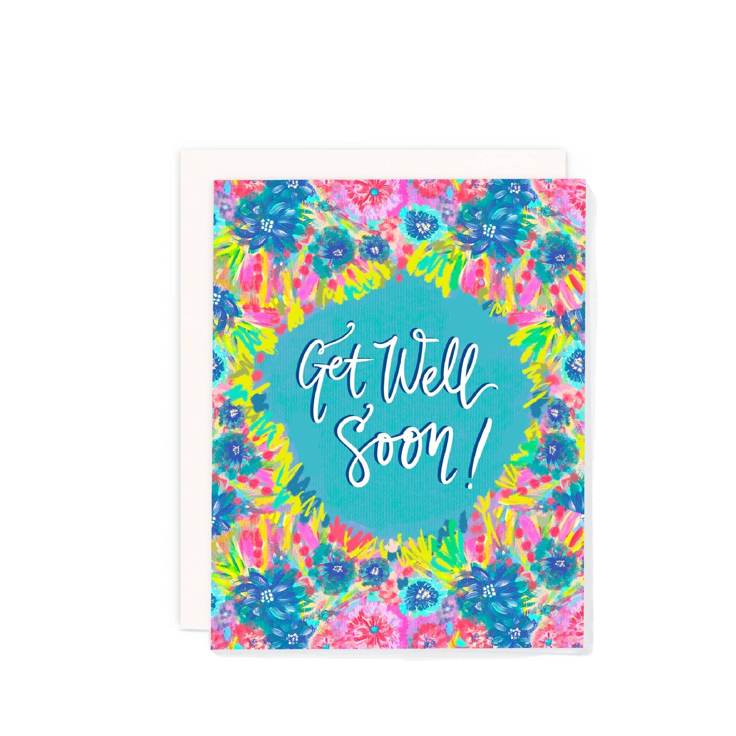 Get Well Soon- LinnArtzy Greeting Card - PaperGeenius