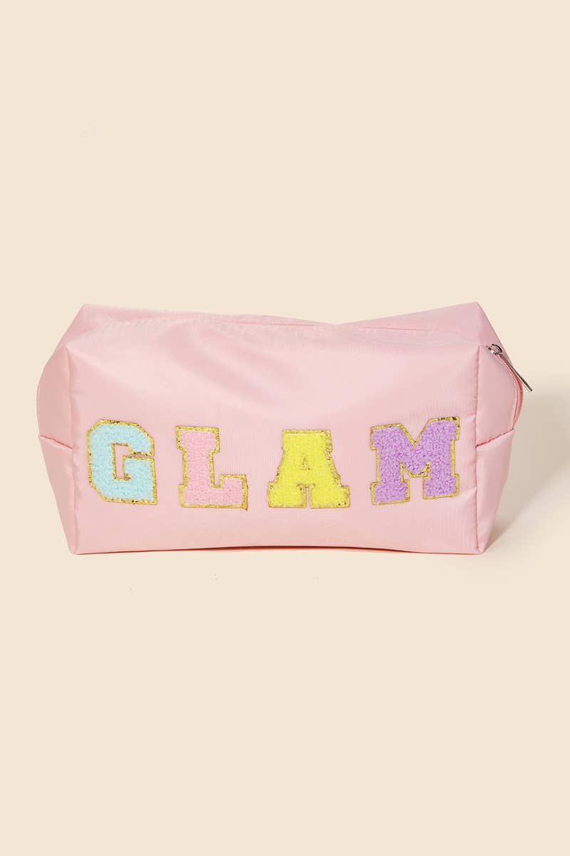 Glam Print Travel Cosmetic Bag: PK - PaperGeenius