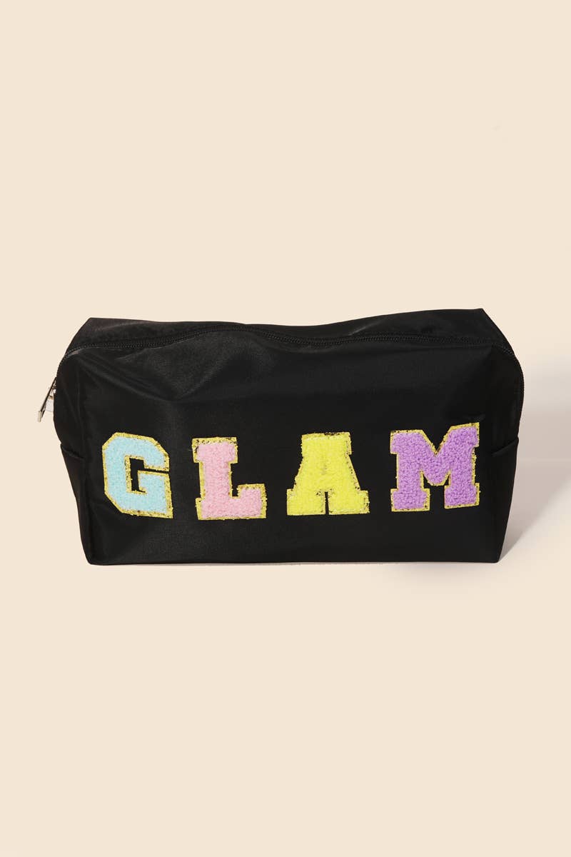 Glam Print Travel Cosmetic Bag: PK - PaperGeenius