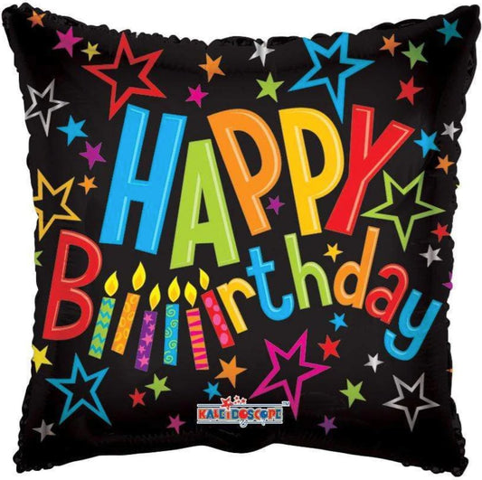 Happy Birthday Candles 18″ Balloon - PaperGeenius