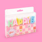 Happy Birthday Pastel Candles, Cake Topper, Cute Bday Decor - PaperGeenius