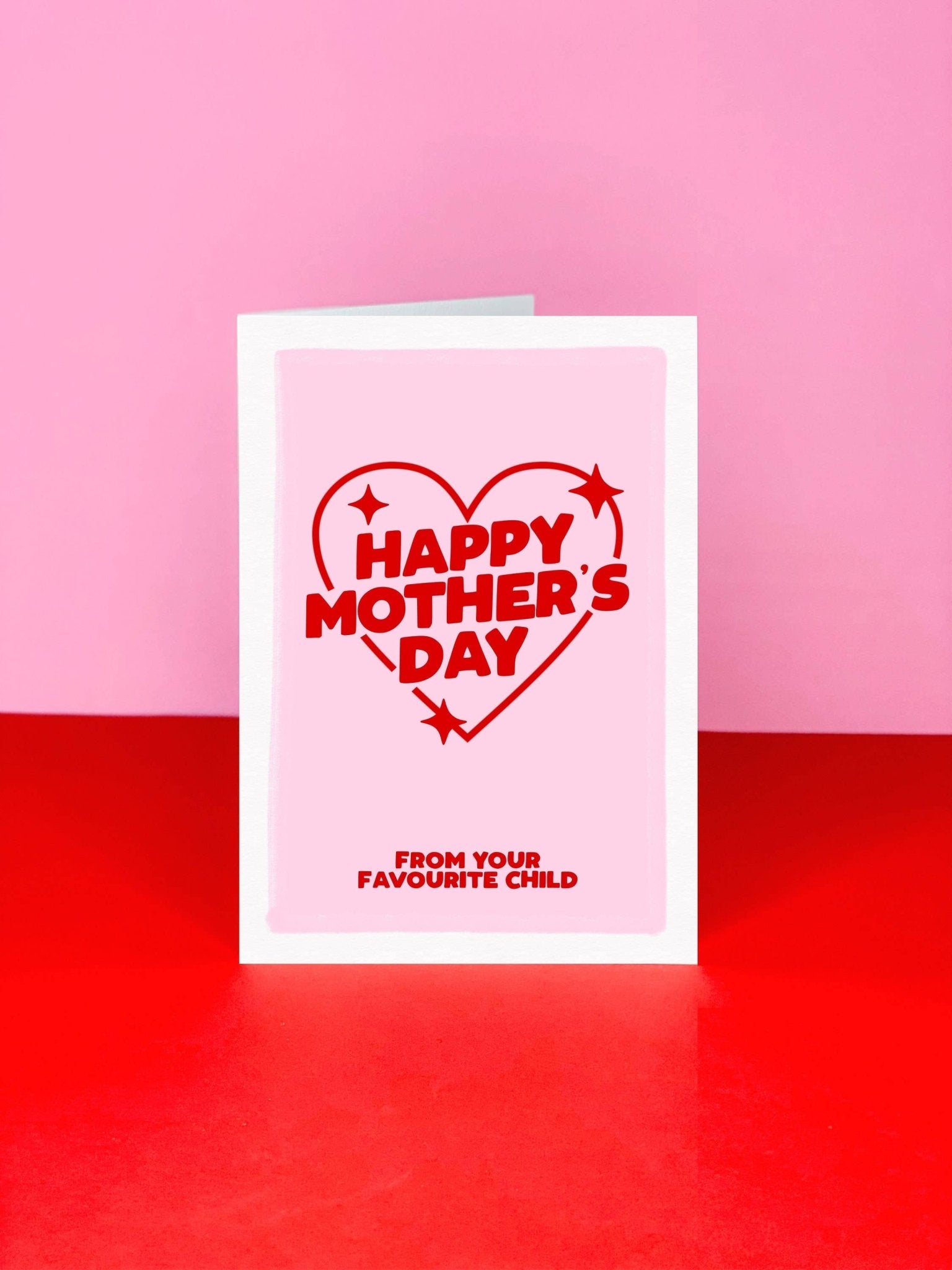 Happy Mother's Day card from Favourite Child - Card - PaperGeenius