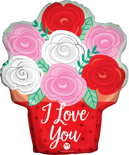 I Love You Bouquet 28" - PaperGeenius