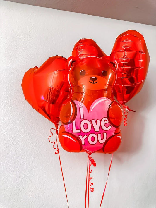I Love You Red Gummy 18" Balloon - PaperGeenius