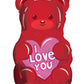 I Love You Red Gummy 18" Balloon - PaperGeenius