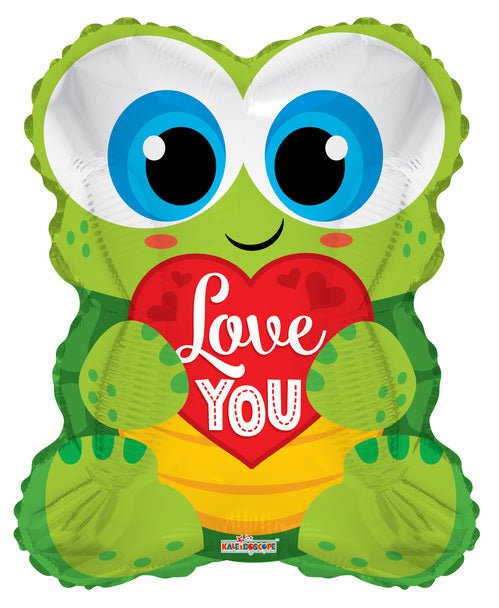 I Love You Turtle 18" Balloon - PaperGeenius