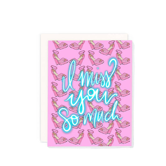 I Miss You So Much" Greeting Card - PaperGeenius