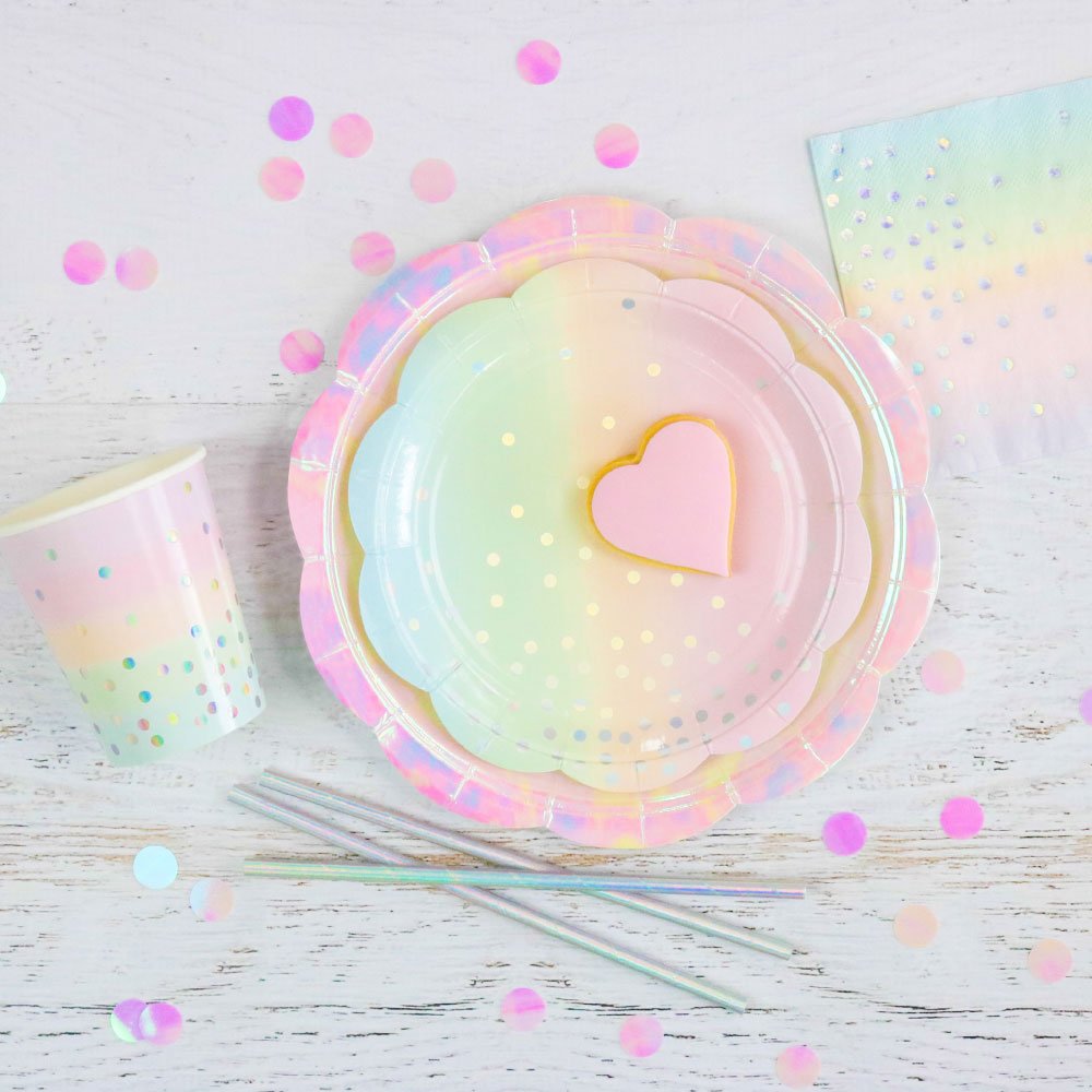 Iridescent Straws - PaperGeenius