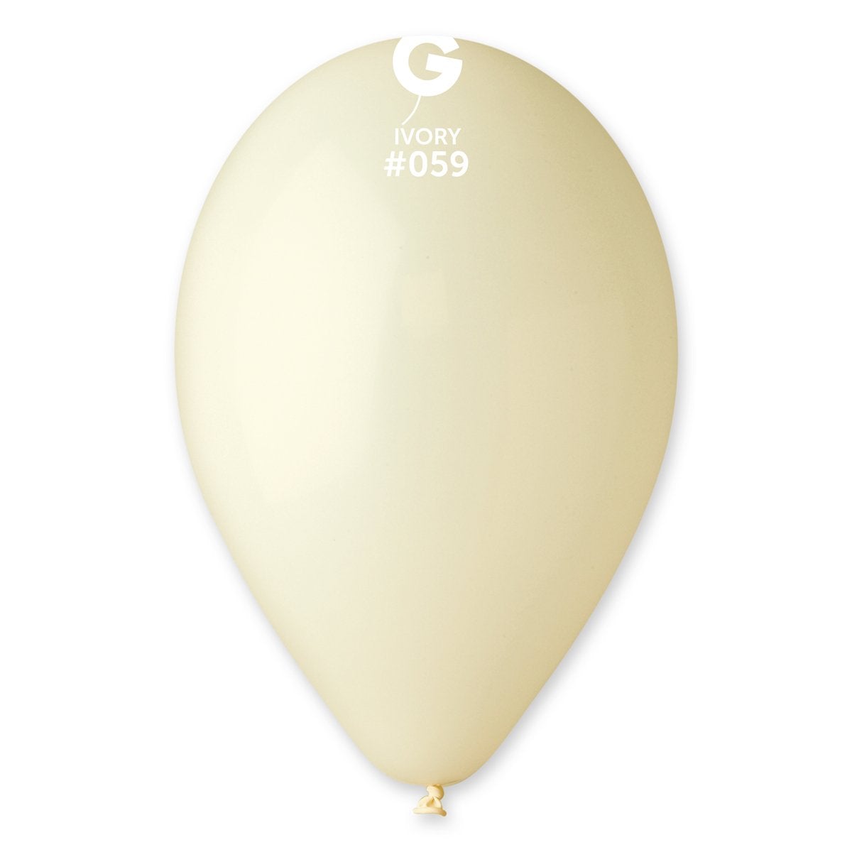 Ivory Latex Balloon #059 - PaperGeenius