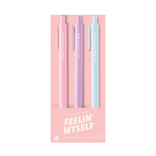 Jotter Sets - 3 pack (TOPSELLER!!): Feeling Myself - PaperGeenius