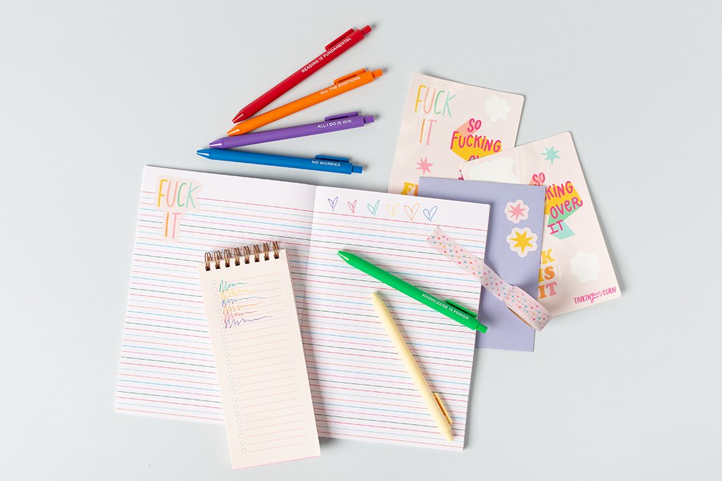 Jotter Sets - 6 pack (Top Sellers!!): Unleash The Fury - PaperGeenius
