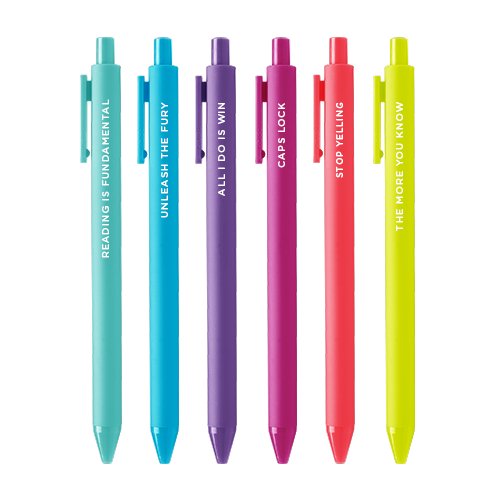 Jotter Sets - 6 pack (Top Sellers!!): Unleash The Fury - PaperGeenius