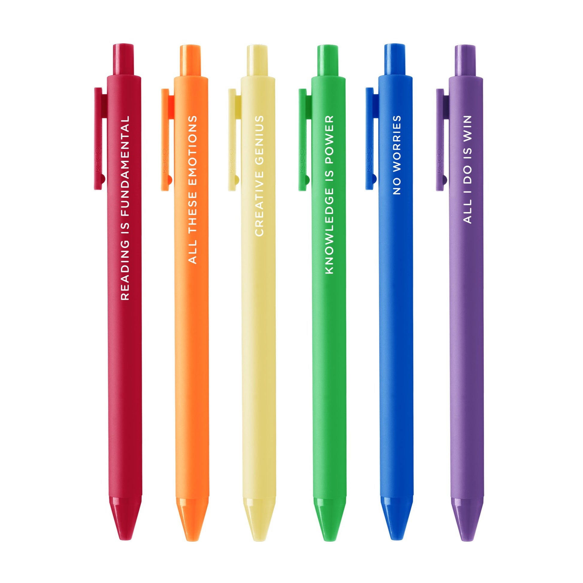 Jotter Sets - 6 pack (Top Sellers!!): Unleash The Fury - PaperGeenius