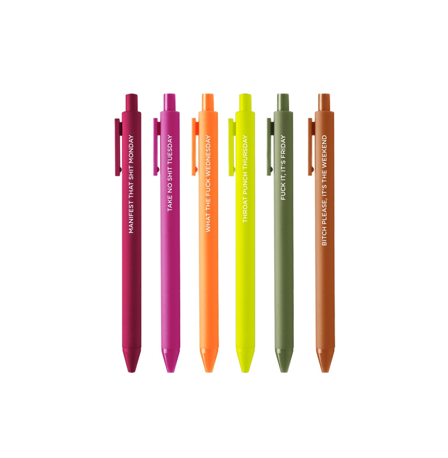 Jotter Sets - 6 pack (Top Sellers!!): Unleash The Fury - PaperGeenius