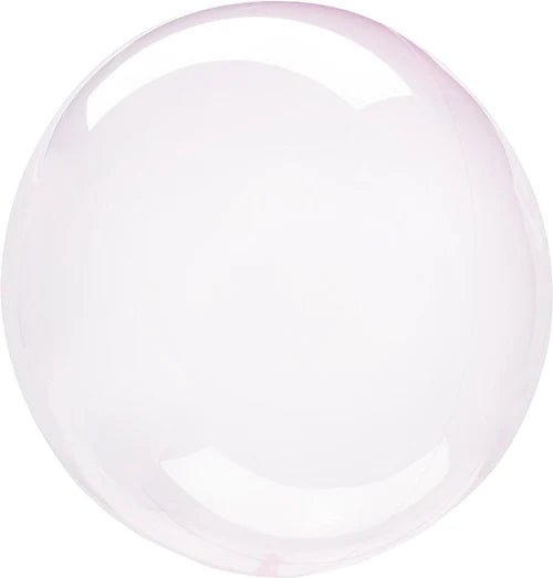 Light Pink Crystal Clear Orbz Balloon - PaperGeenius