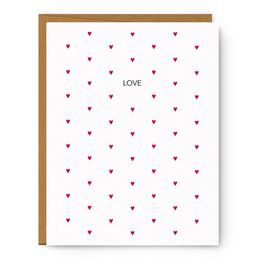 Love Hearts - Love Card - PaperGeenius