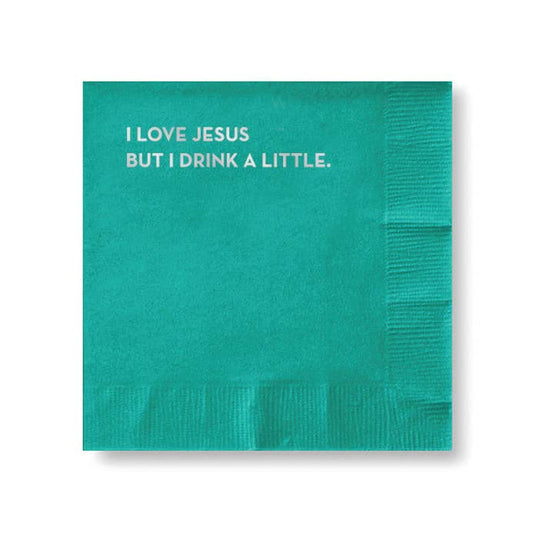 Love Jesus Napkins - PaperGeenius