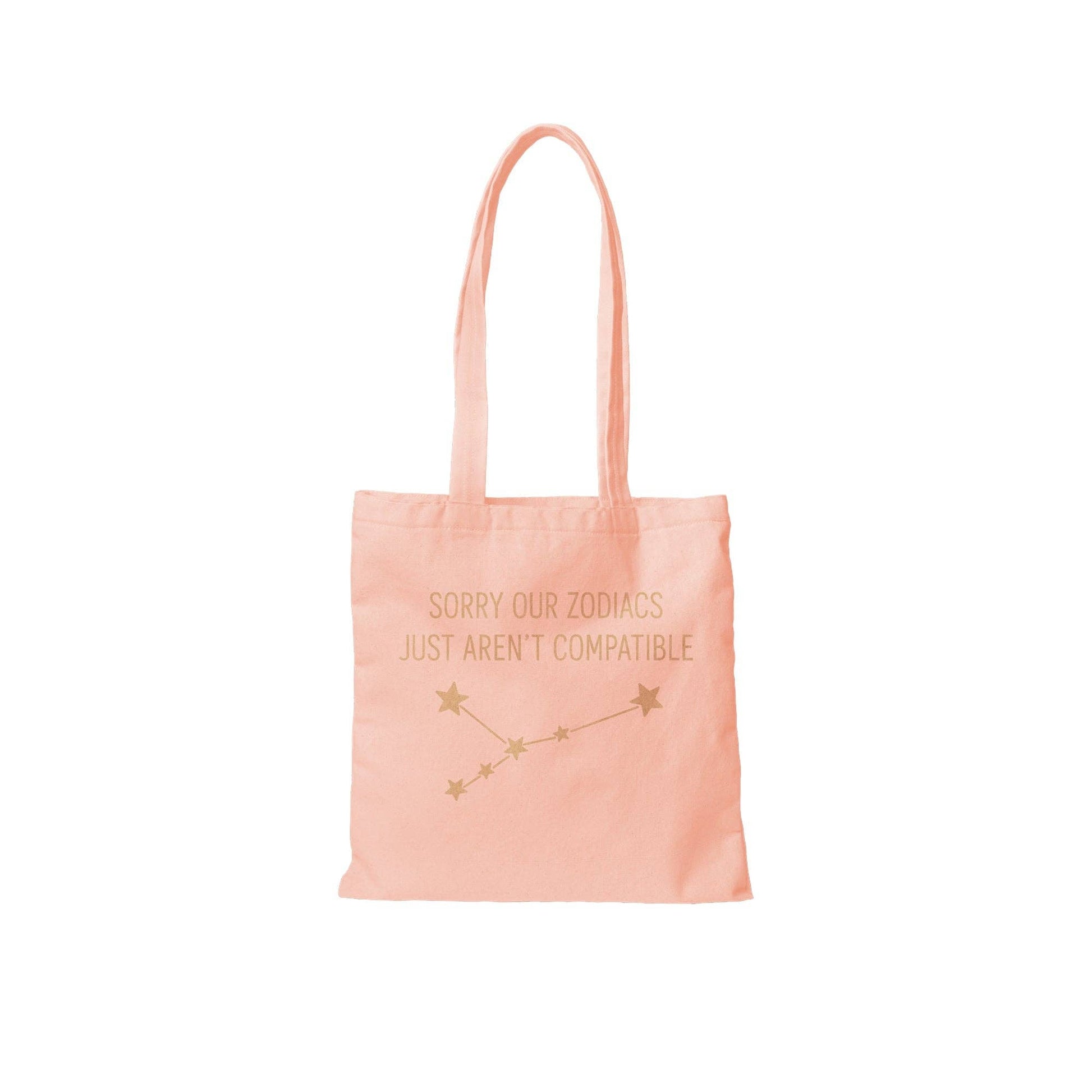 Main Squeeze Canvas Totes: Zodiacs Don't Compare - PaperGeenius