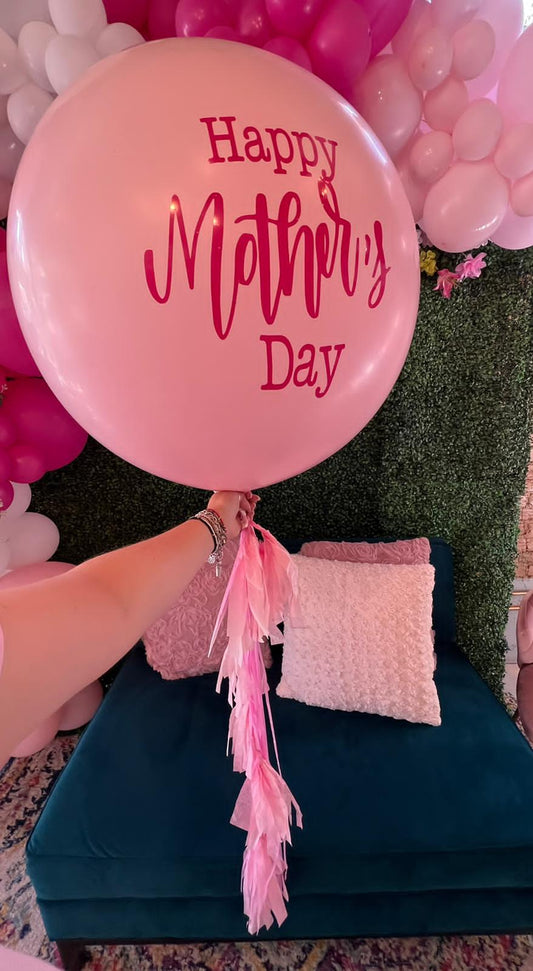 Mother's Day Jumbo Balloons - PaperGeenius