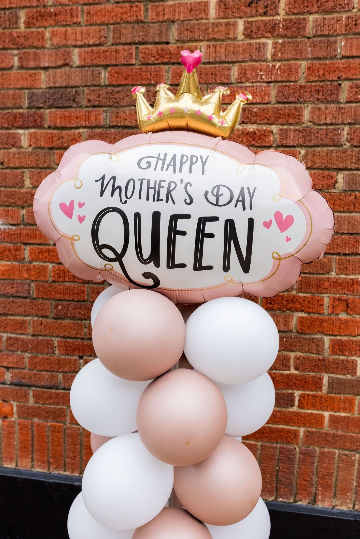 Mother's Day Queen Balloon Column - PaperGeenius